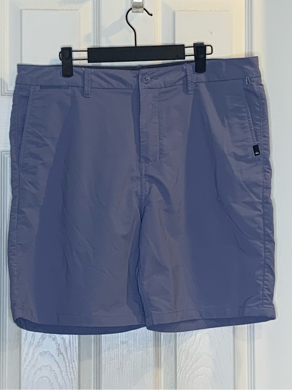 Quicksilver Amphibian Shorts Size 36 Cornflower Blue Gray